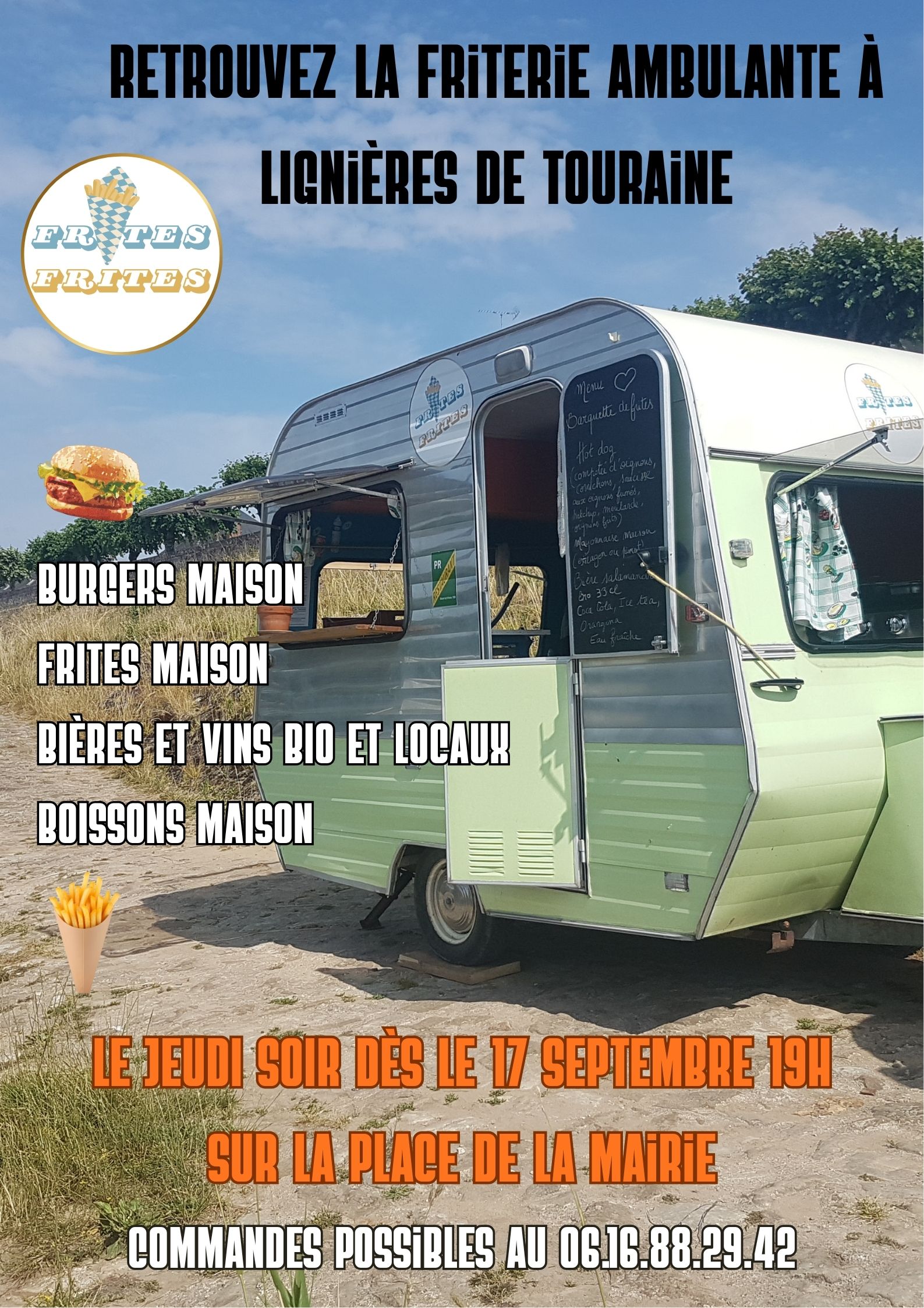 Lire la suite à propos de l’article Un nouveau rendez-vous pour déguster des burger frites!